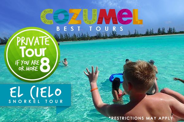 Promotions cielo snorkeling Tour Cozumel Best Tours