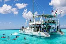 Excursión Playa el Cielo Cozumel en Catamarán