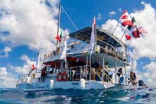 Excursión Playa el Cielo Cozumel en Catamarán